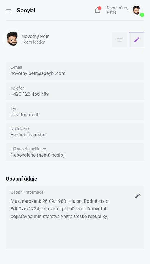 HR na jednom místě